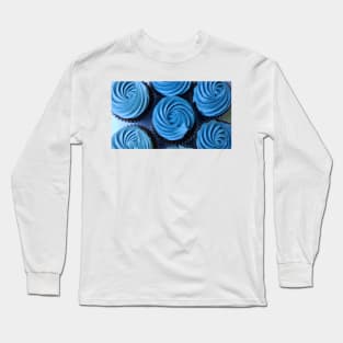 Blue Cupcakes - Wedding at Magpie Springs, Adelaide Hills, Fleurieu Peninsula by Avril Thomas Long Sleeve T-Shirt